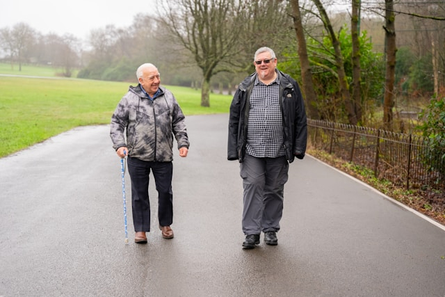 Residents at Dee View Court Neuro Care Centre