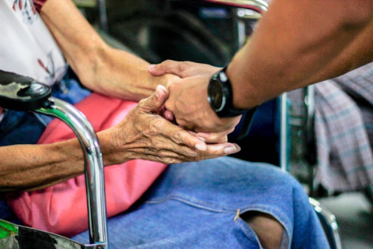 Residents at Dee View Court Neuro Care Centre