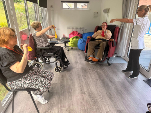 resident at dee view court care home