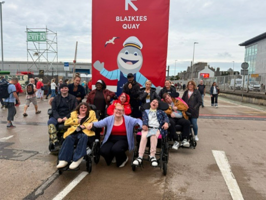 Dee View Court Residents Trip to the Tall Ships in Aberdeen