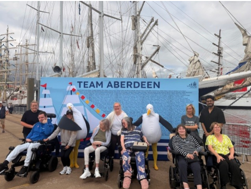 Dee View Court Residents Trip to the Tall Ships in Aberdeen