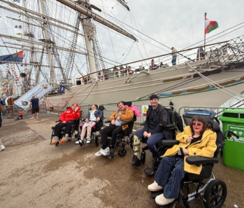 Dee View Court Residents Trip to the Tall Ships in Aberdeen